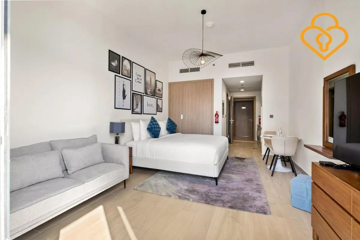 Keysplease Studio Azizi Riviera Minutes To Downtown, Meydan Dubai